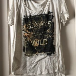 Always wild tee